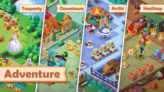 Alice's Mergeland APK screenshot 1