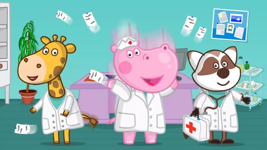 Hippo doctor: Kids hospital APK screenshot 1