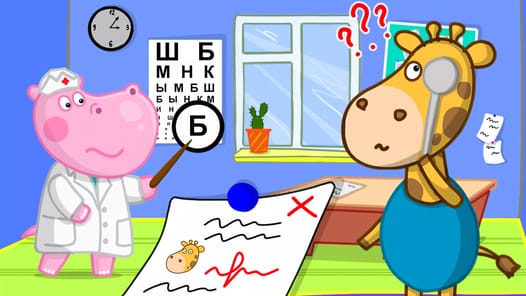 Hippo doctor: Kids hospital APK screenshot 1