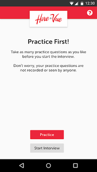 HireVue for Candidates APK screenshot 1 HireVue for Candidates APK screenshot 1
