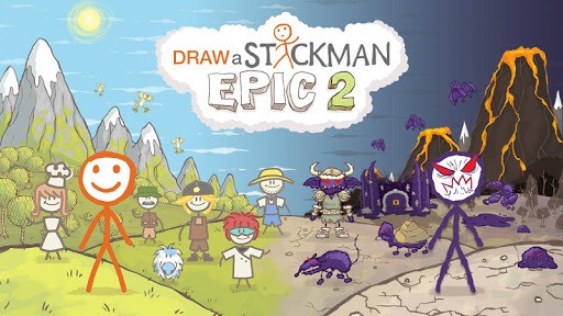 Draw a Stickman: EPIC 2 Free APK screenshot 1