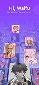 HiWaifu: AI Friend & Waifu Hub APK screenshot 1