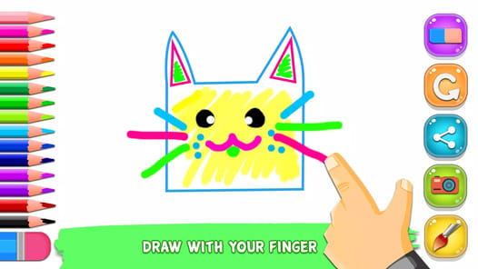 Kids Art & Drawing Game APK screenshot 1