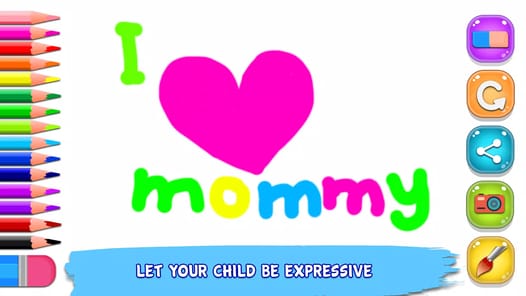 Kids Art & Drawing Game APK screenshot 1