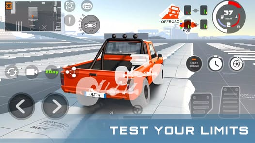 DriveCSX Car Crash Simulator APK screenshot 1