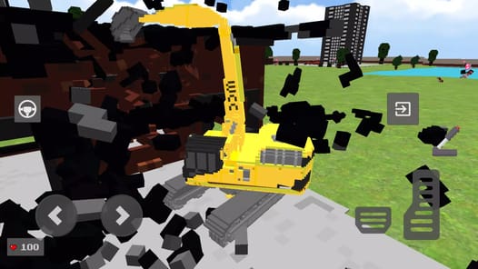 Nextbots in Playground: Pixel APK screenshot 1
