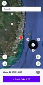 Fake GPS Location Spoofer APK screenshot 1