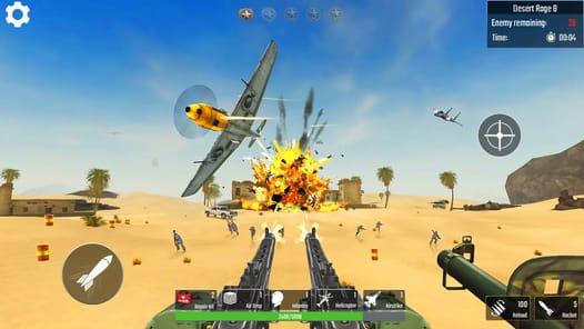 War Game: Beach Defense APK screenshot 1