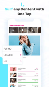 SmartView Browser APK screenshot 1