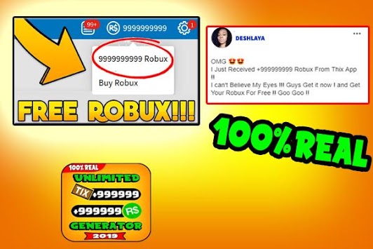 Free Robux Now - Earn Robux Free Today - Tips 2019 APK screenshot 1