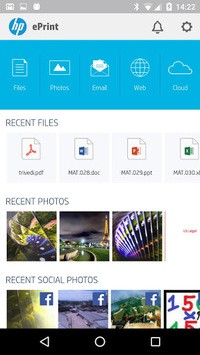 HP ePrint APK screenshot 1
