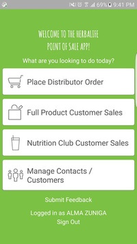 Herbalife POS APK screenshot 1