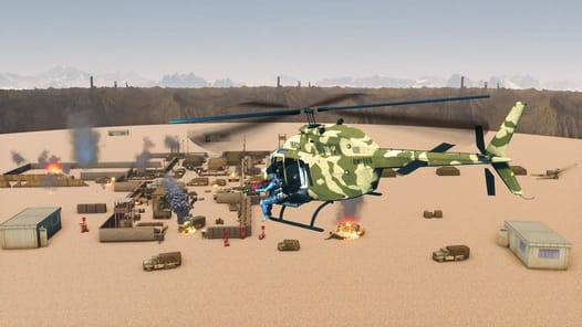 Gunship Air Strike Sky Warfare APK screenshot 1