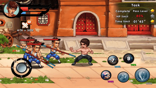 Kung Fu Attack APK screenshot 1