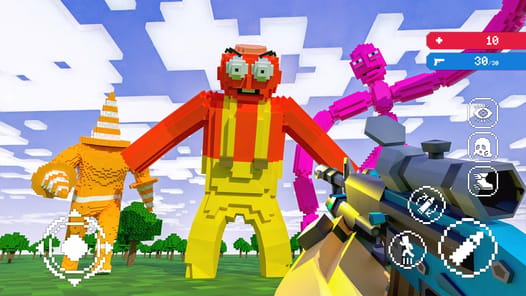 Craft Shooter FPS Battles APK screenshot 1