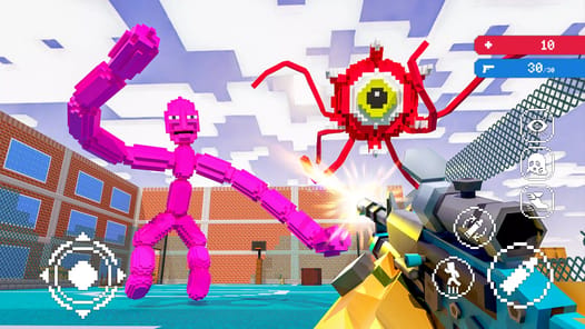 Craft Shooter FPS Battles APK screenshot 1