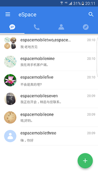 eSpace UC APK screenshot 1 eSpace UC APK screenshot 1