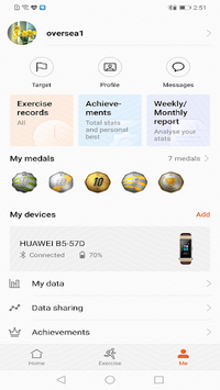 Huawei Health APK screenshot 1