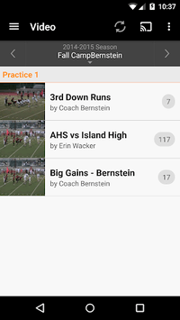 Hudl APK screenshot 1 Hudl APK screenshot 1