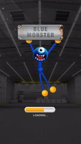 Blue Monster: Stretch Game APK screenshot 1 Blue Monster: Stretch Game APK screenshot 1