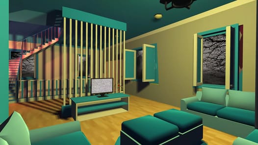 Scary Baby: Haunted House Game APK screenshot 1