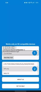 5G Only APK screenshot 1