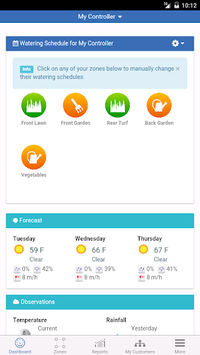 Hydrawise Irrigation APK screenshot 1