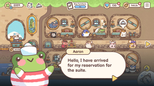 Hamster Inn APK screenshot 1