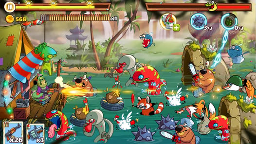Swamp Attack 2 APK screenshot 1