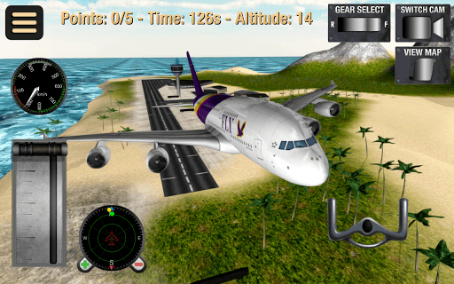 Flight Simulator: Fly Plane 3D APK screenshot 1