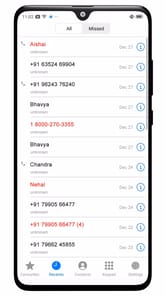 iCall Dialer Contacts & Calls APK screenshot 1