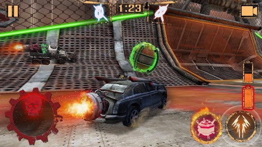 Rocket Car Ball APK screenshot 1