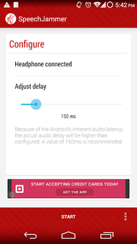 SpeechJammer APK screenshot 1