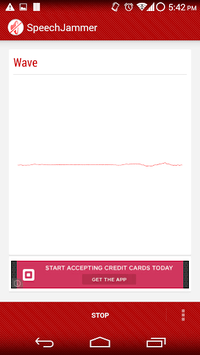 SpeechJammer APK screenshot 1