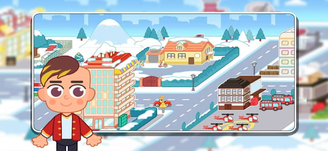 Bunny Ice and snow world APK screenshot 1