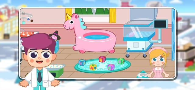 Bunny Ice and snow world APK screenshot 1