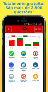 Simulado para CNH/DETRAN 2025 APK screenshot 1