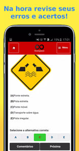 Simulado para CNH/DETRAN 2025 APK screenshot 1