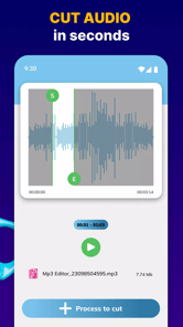 MP3 Cutter & Audio Trimmer APK screenshot 1