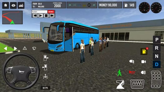 2024 Indonesia Bus Simulator APK screenshot 1