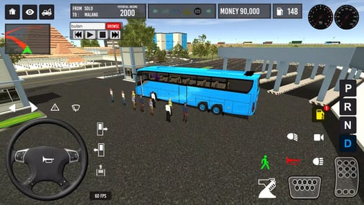 2024 Indonesia Bus Simulator APK screenshot 1