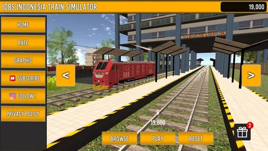 IDBS Indonesia Train Simulator APK screenshot 1