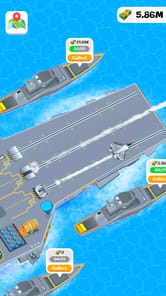 Idle Aircraft Carrier APK screenshot 1