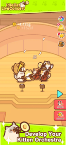 Idle Cat Live Concert APK screenshot 1