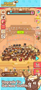 Idle Cat Live Concert APK screenshot 1