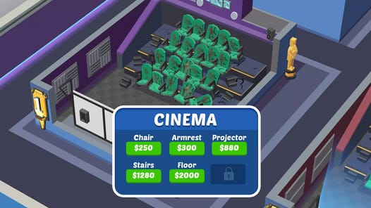 Idle Cinema Empire APK screenshot 1