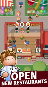 Foodventure Inc: Idle Tycoon APK screenshot 1
