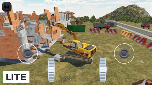 Excavator Simulator RMAKE (LT) APK screenshot 1