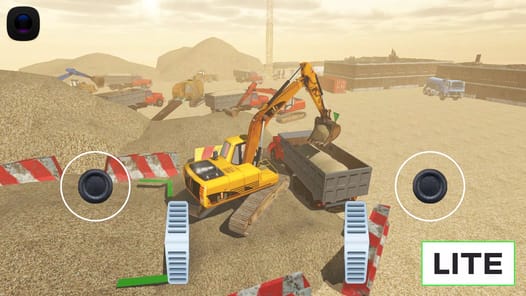 Excavator Simulator RMAKE (LT) APK screenshot 1