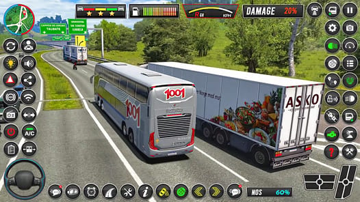 Bus Simulator - Bus Parking 3D APK screenshot 1